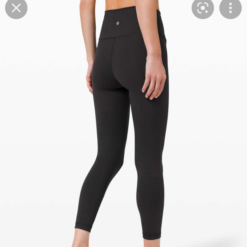 Lululemon Wunder Train Leggings Size 4, 25”